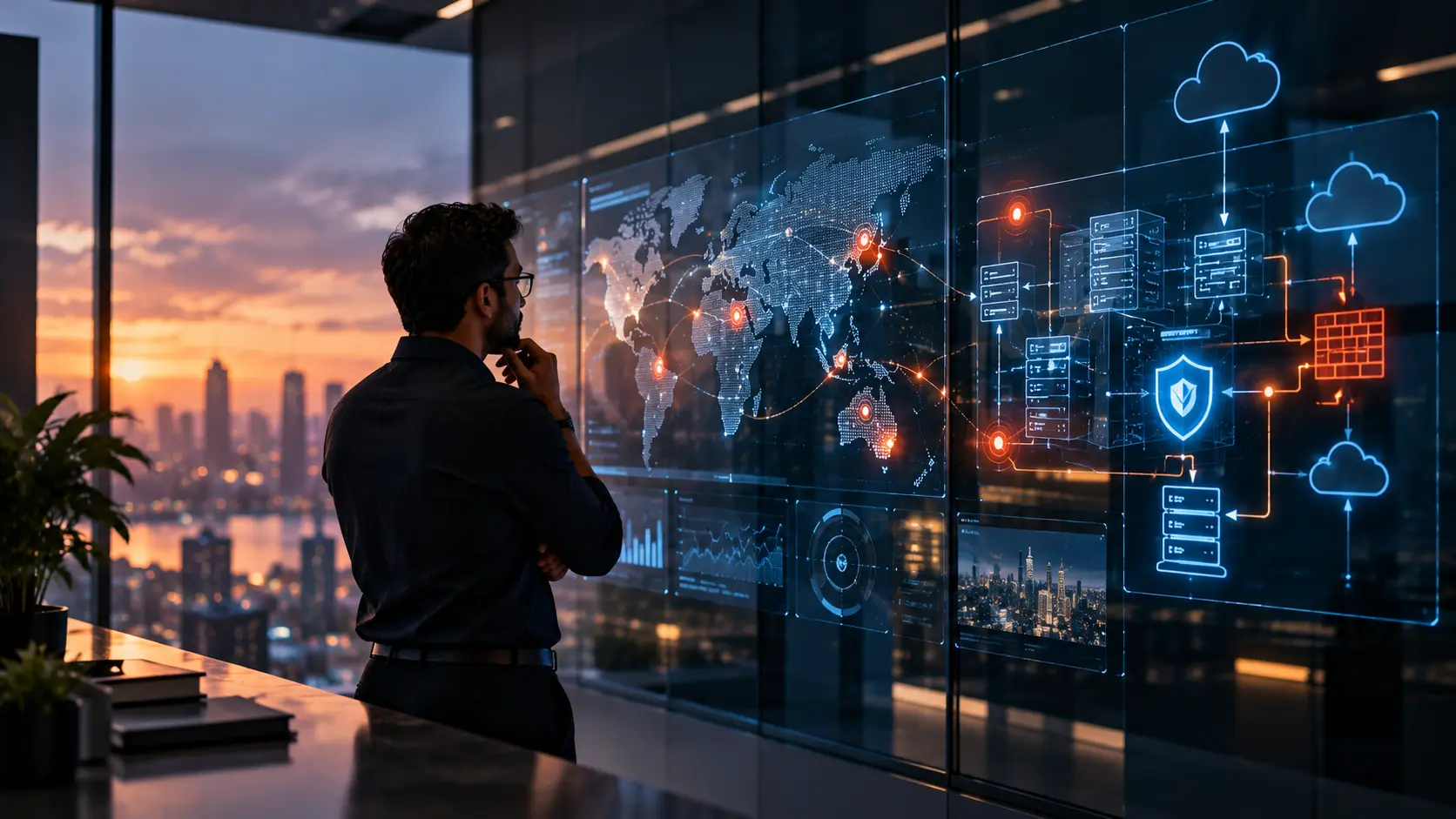 Cyber Security Consulting Services helping organizations assess risks, strengthen security architecture, improve controls, and develop strategic cybersecurity roadmaps.