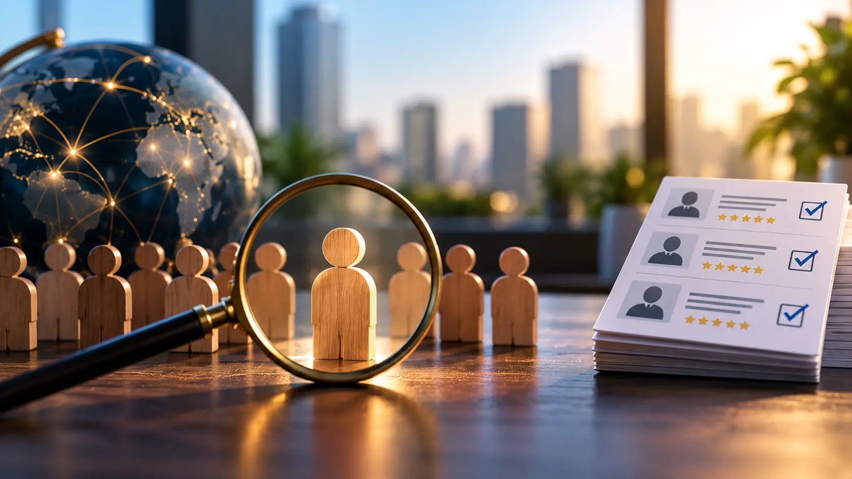 Interview as a Service banner showing candidate evaluation, expert screening, and structured technical interview assessment for faster, more confident hiring decisions.
