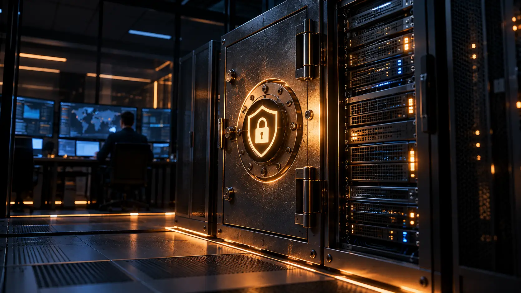 Server hardening services securing enterprise servers with hardened configurations, access controls, and infrastructure security.